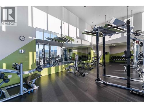 Large gym - 1181 Sunset Drive Unit# 1401, Kelowna, BC 