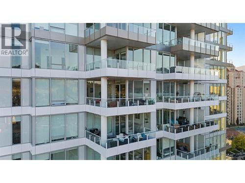 This suite has no shared balcony - 1181 Sunset Drive Unit# 1401, Kelowna, BC 