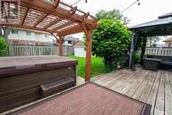 BACK YARD- HOT TUB-GAZEBO - 