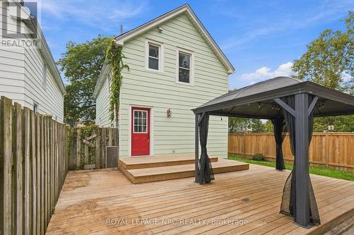 Rear deck - 78 Henry Street, St. Catharines (Downtown), ON 
