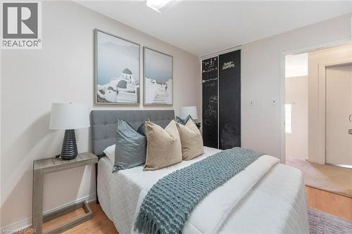 Hardwood-style flooring throughout - 123 Brickyard Way, Brampton, ON 