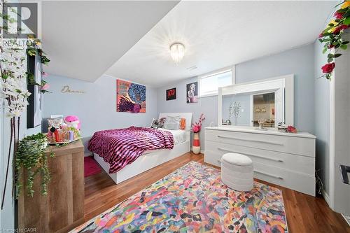 Wood-finish flooring, recessed windows, and overhead lighting - 167 Broadoaks Drive, Cambridge, ON 