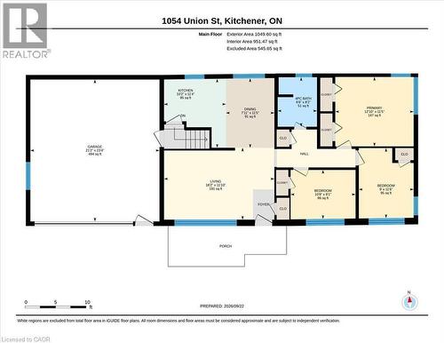1054 Union Street, Kitchener, ON 