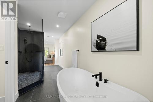 A freestanding tub- toilet room across the walkway - 53900 Heritage Line, Bayham (Richmond), ON 
