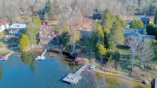 Photo aérienne - 1727 Ch. De La Baie-Du-Lac, Saint-Sauveur, QC 