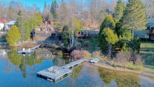 Photo aérienne - 1727 Ch. De La Baie-Du-Lac, Saint-Sauveur, QC 