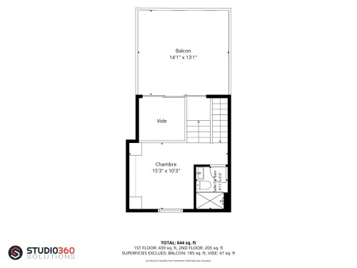Plan (croquis) - 302-7237 Rue St-Hubert, Montréal (Villeray/Saint-Michel/Parc-Extension), QC 