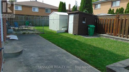BACKYARD - 335 Royal Salisbury Way, Brampton, ON 