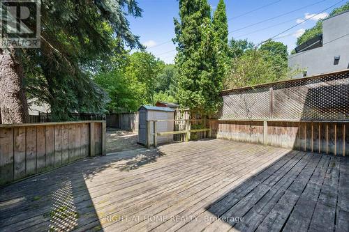 Spacious deck - 4 Jean Street, Toronto, ON 