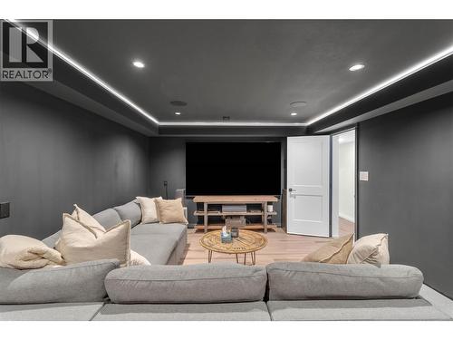 surround sound & ambient lighting - 1113 Mt Fosthall Drive, Vernon, BC 
