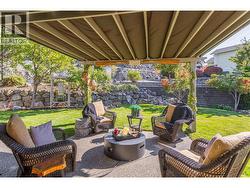 tranquil rear patio space - 