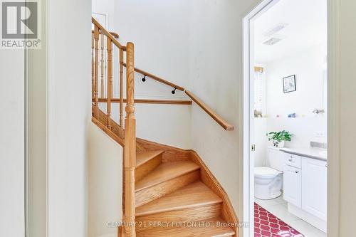 Stairs to Basement - 8 Knowles Street, Ajax, ON 