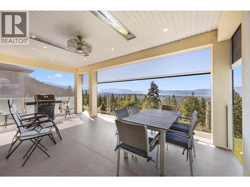 Built-in infrared heaters and roughed-in for a mist cooling system and staircase to backyard - 2442 Bella Vista Street, Kelowna, BC 