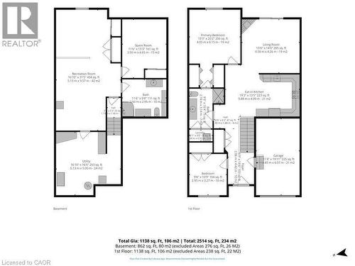 Floor plan - 123 Mill Street, Delhi, ON 