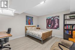 Lower level secondary unit primary bedroom - 