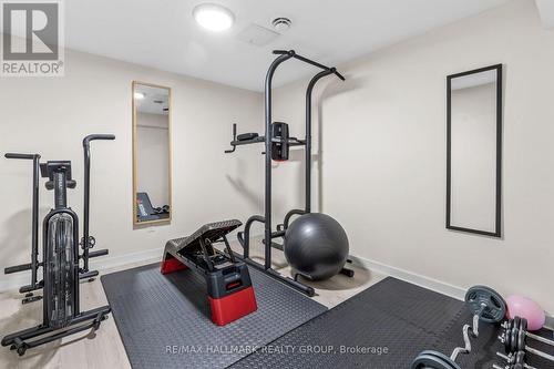 Lower level secondary unit home gym - 5 Rayburn Street, Ottawa, ON 