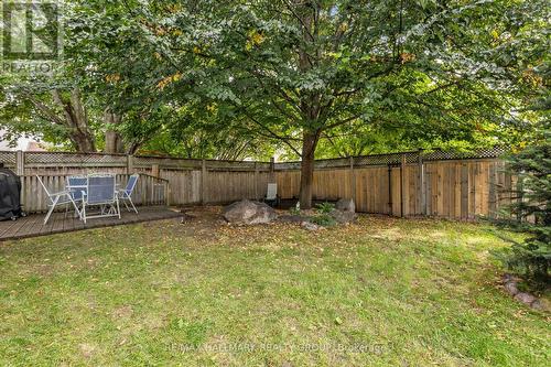 Large backyard with mature trees - 5 Rayburn Street, Ottawa, ON 