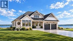 Stone and siding exterior - 