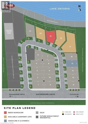 Siteplan - 100 Watershore Drive Unit# 19, Stoney Creek, ON 
