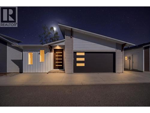AI Front evening photo - 1840 10 Street Sw Unit# 9, Salmon Arm, BC 