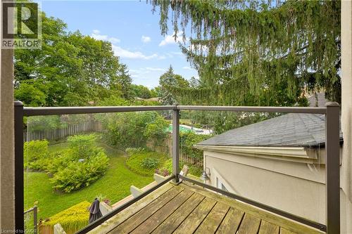 Patio Off of Primary Bedroom - 15 Panabaker Street, Cambridge, ON 