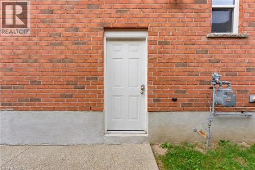 Separate entrance from the side of the home to the basement - 240 Woodhaven Road Unit# A, Kitchener, ON 