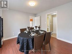 Main floor dining room with a full bathroom - 