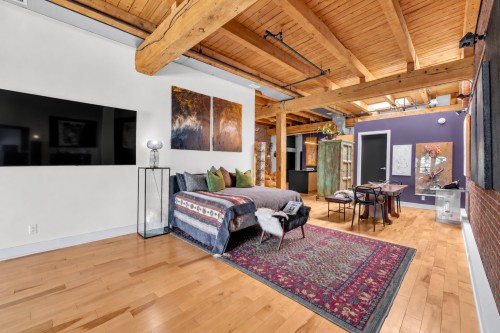 Chambre à coucher - 618-65 Rue St-Paul O., Montréal (Ville-Marie), QC 