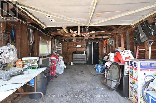 Inside the detached garage - 79 Carlton Street, St. Catharines (Haig), ON 