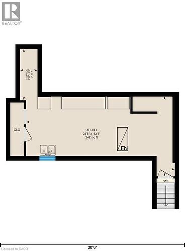 Basement - 4 Forsyth Avenue N, Hamilton, ON 
