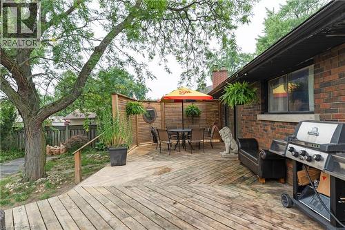 Back Deck - 83 East 15Th Street, Hamilton, ON 