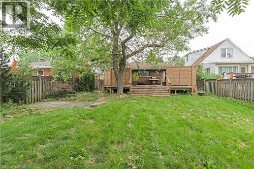 Back Yard - 83 East 15Th Street, Hamilton, ON 
