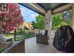 Covered patio off the kitchen - 