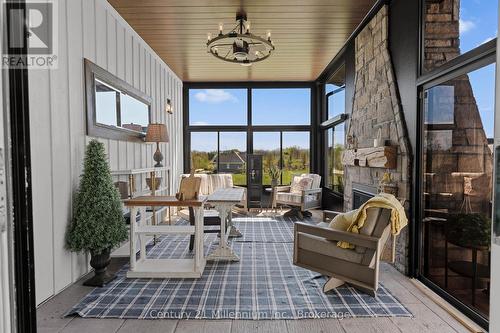 3 Season Sunroom With Walk-Out To Pool - 549 Punkinseed Lane, Georgian Bluffs, ON 