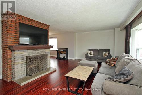 Living Room W Fire Place - 4 Brantwood Drive, Toronto, ON 