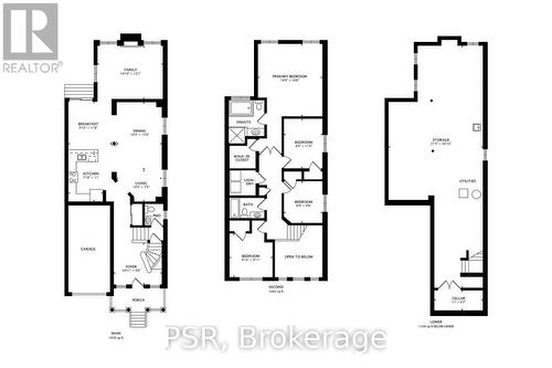 Floor plans - 9 White Beach Crescent, Vaughan, ON 