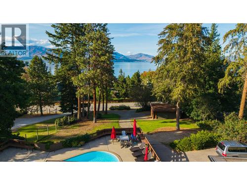 Lower part of property, garage and RV parking. - 5147 Lakeshore Road, Kelowna, BC 