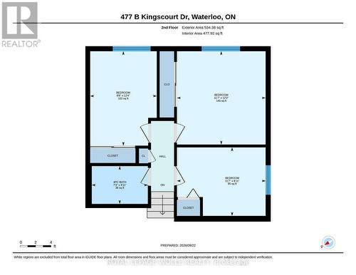 B - 477 Kingscourt Drive, Waterloo, ON 