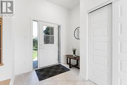 Welcoming foyer has convenient double closet - 
