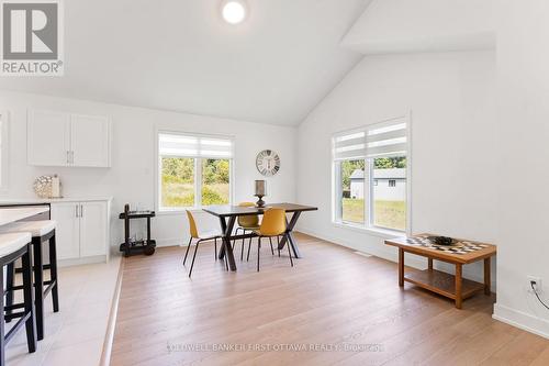 Large dining room with sunrise views - 268 Boyds Road, Lanark Highlands, ON 