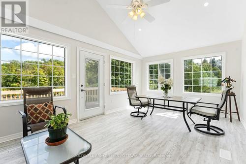 Cathedral ceiling and potlight in family room - 8688 Highway 511, Lanark Highlands, ON 