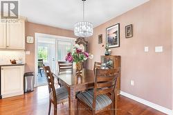 Inviting dining room with access to family room - 