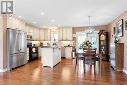 Combined kitchen and dining for extra convenience - 