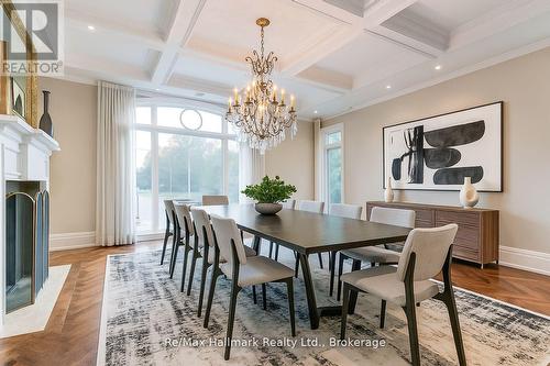 Formal dining room (virtually staged) - 138 Dianne Avenue, Oakville (Mo Morrison), ON 