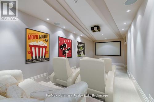 Home theatre(virtually staged) - 138 Dianne Avenue, Oakville (Mo Morrison), ON 