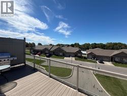 Top floor deck looking south west toward river and Lake - 