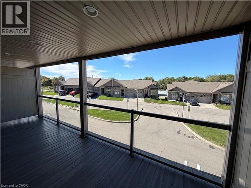 Lower deck off of principal bedroom - 9 Old Hamilton Road Unit# 2, Port Dover, ON 