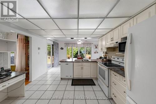Kitchen Facing Backyard - 156 Cooper Road, Madoc, ON 