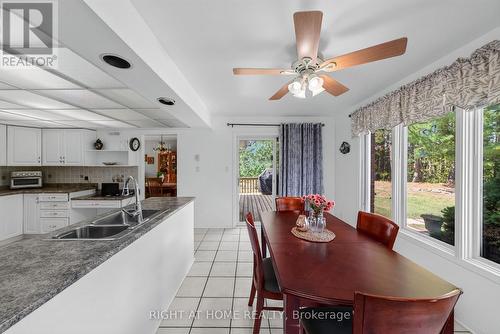 Kitchen Walk-out to Deck - 156 Cooper Road, Madoc, ON 