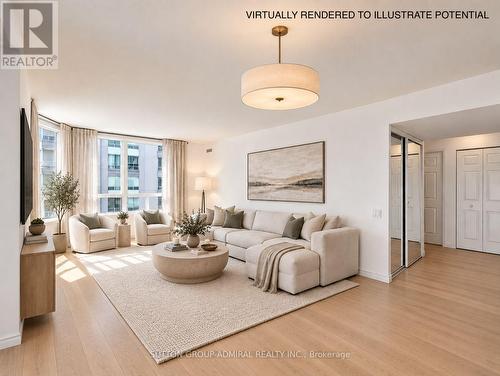VIRTUALLY RENDERED TO ILLUSTRATE POTENTIAL - 1004 - 2 Covington Road, Toronto, ON 